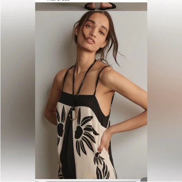 Farm Rio Sleeveless Square-Neck tropical Floral
Slim Midi Dress size XS - Picture 3 of 15